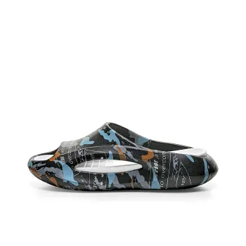 WARRIOR Slide Slippers Men Black/White/Orange