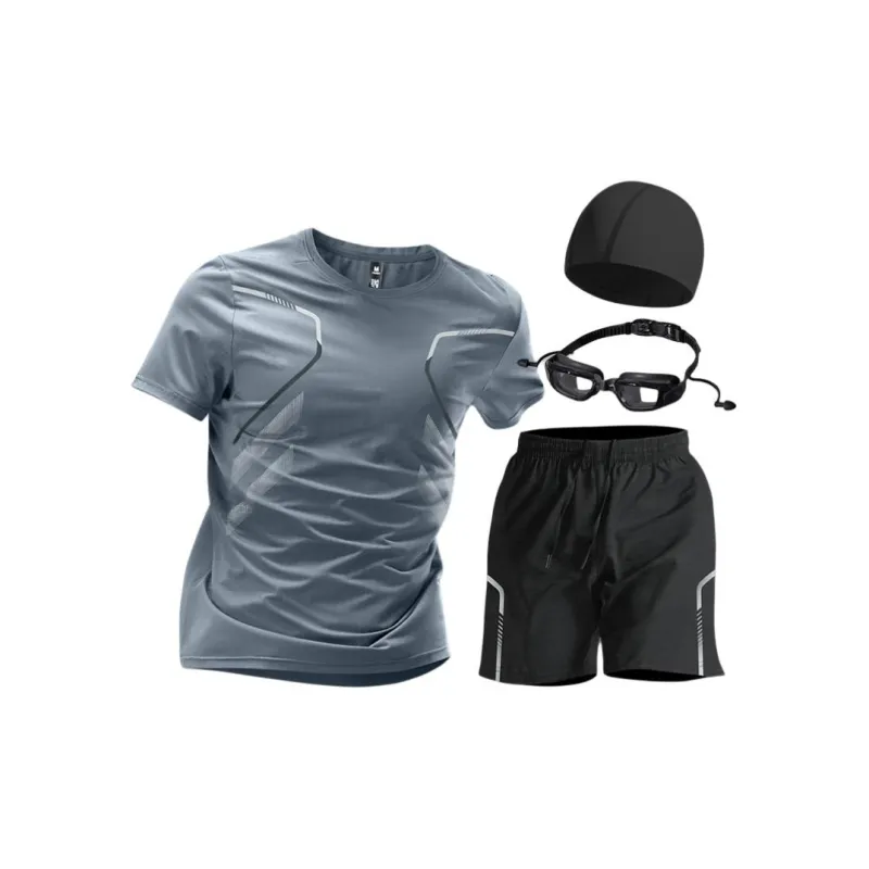 Yalu Preferred Swimming Sets Elastane Beach Water Park Hot Spring Men's-34