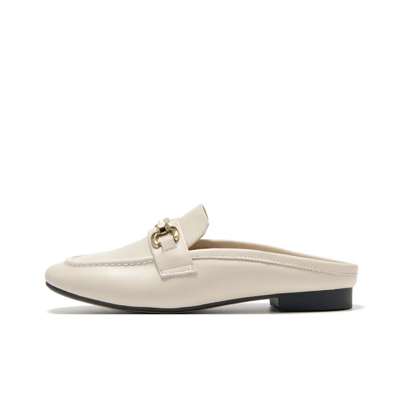 Spider King Wrap toe Slippers Women's Ecru-1