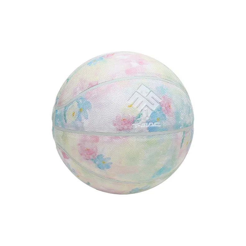 T-Mac Maddie Floral Collection PU Basketball Pink Size 7 Training Unisex-1