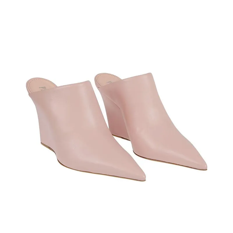 Paris Texas Pointed Toe Slip On Pumps-3