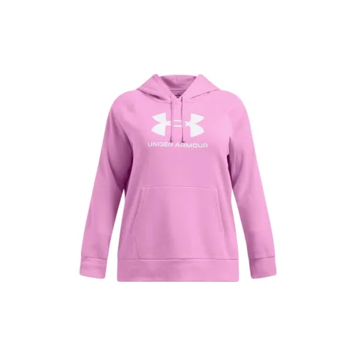 Under Armour Rival Fleece Sweatshirts Women's Pink