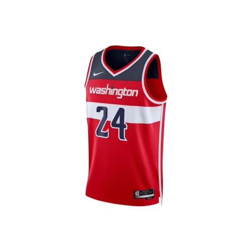 Nike X NBA Washington Wizards Basketball Jerseys Unisex Red