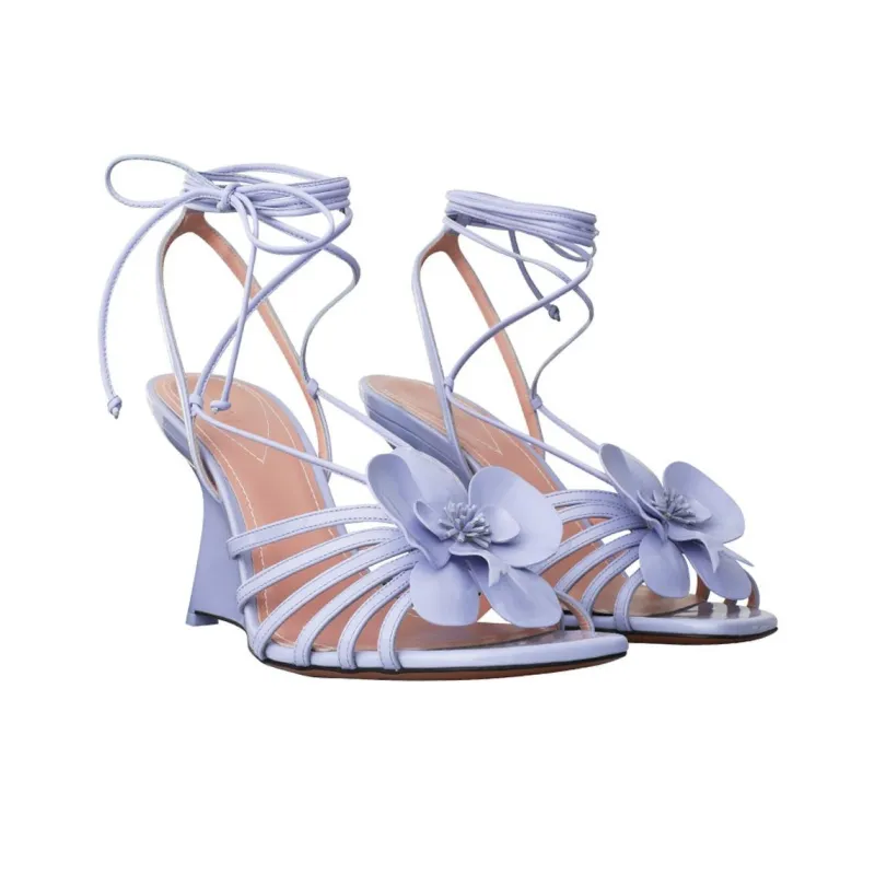 Zimmermann Natura Roman Sandals 8.5cm Women's Purple-2