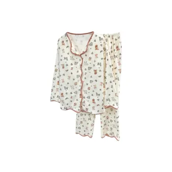 Sleeping Beauty Pajama Set Women's White