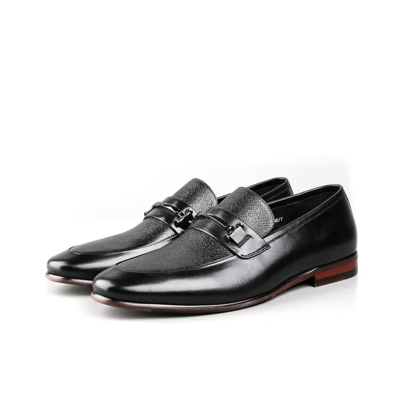 Bansley Loafers Men Black/Coffee-1