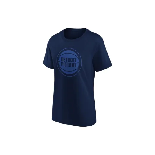 NBA Detroit Pistons T-Shirts Women's Blue