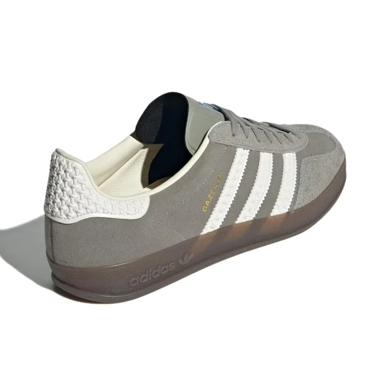 Adidas Gazelle Indoor Dark Grey White-3