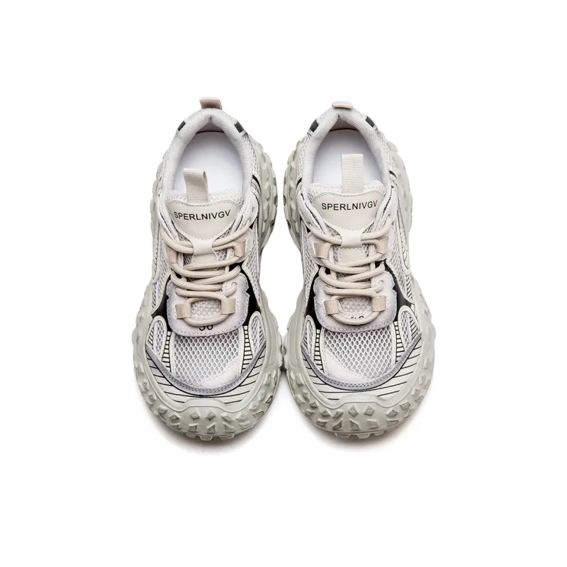 Jay Anti-Slip Wear-Resistant Low-Top Chunky Sneakers Women's-3