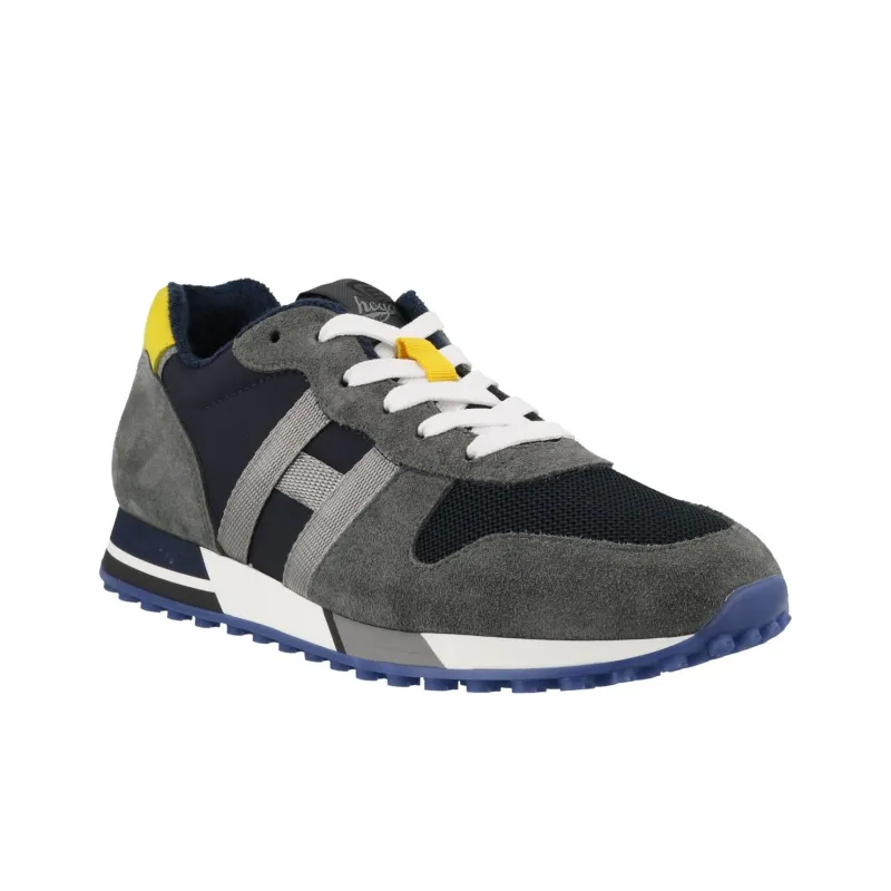 HOGAN Low-Top Casual Shoes Men's Gray-2