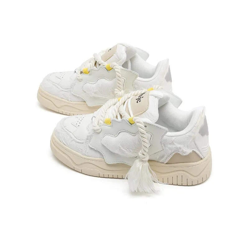 OHJC Slip-Resistant Cushioning Wear-Resistant Lightweight Breathable Low-Top Skateboard Shoes Unisex-10
