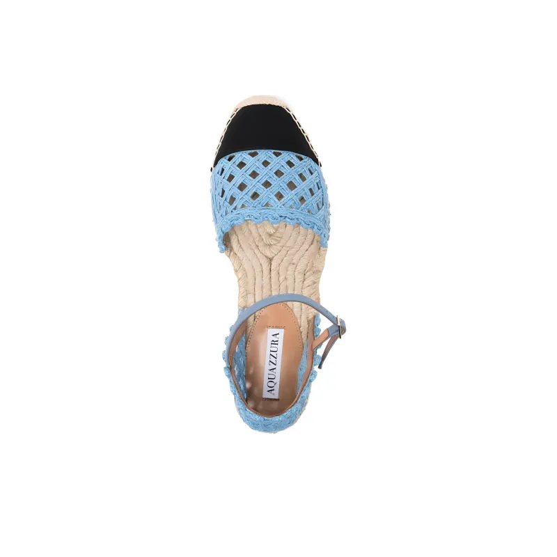 AQUAZZURA Sunburst Crochet knit Espadrilles Women's-4