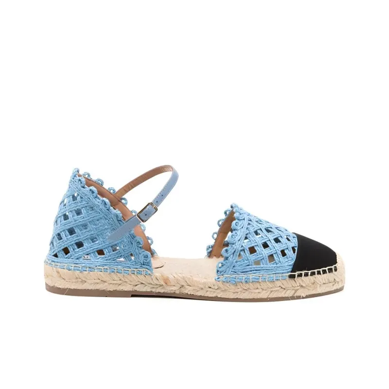 AQUAZZURA Sunburst Crochet knit Espadrilles Women's-2