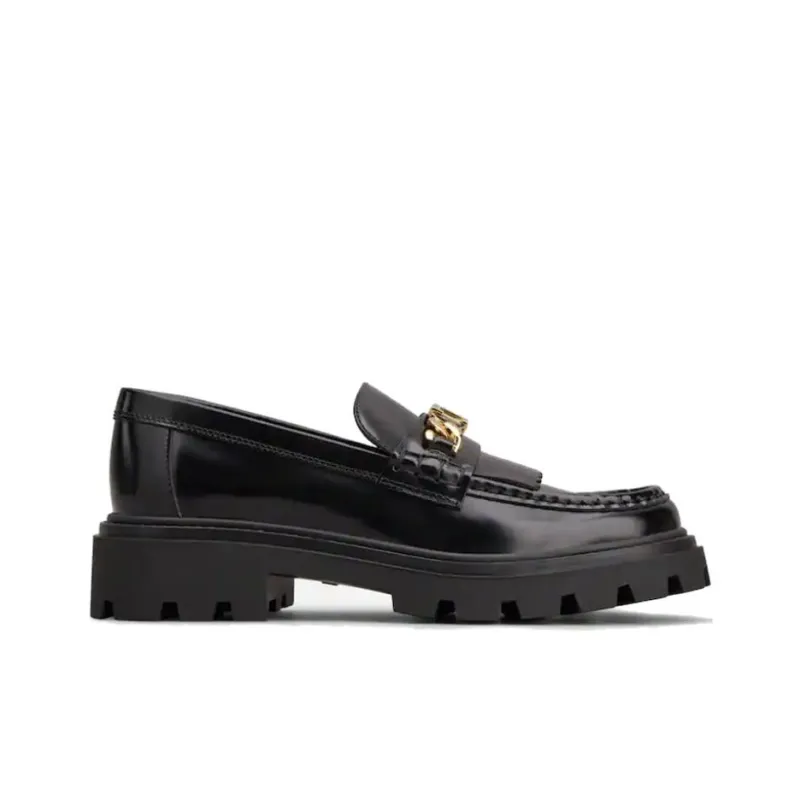 TOD'S Logo Plaque Chunky Loafers Women's-1