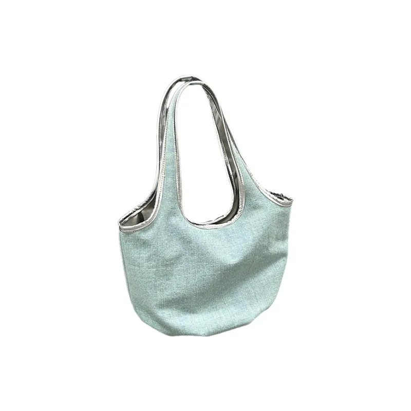 HACIN Denim Shoulder Bag Women's Blue-1