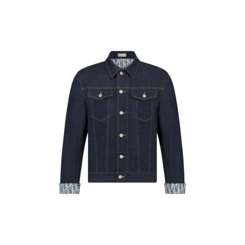 DIOR SS24 Denim Jacket Men's Blue-1