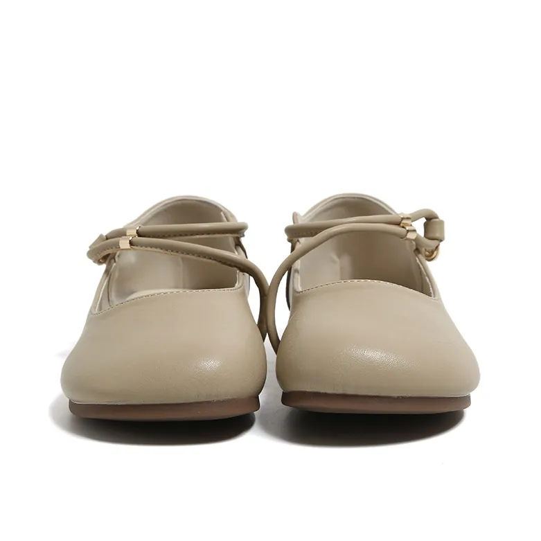 HUANQIU Flat Mary Jane Shoes Women's-10