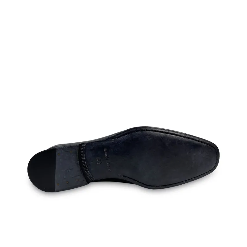 ANTONIO BAREZZI 2024 Summer Men's New Arrival Yuppie Style Pre-Cow Leather Belgian Loafers-2