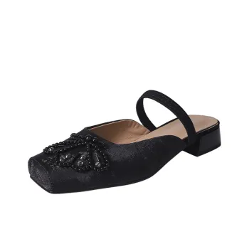 Echo&yolo Abrasion-Resistant Wrap-toe Slippers Women's