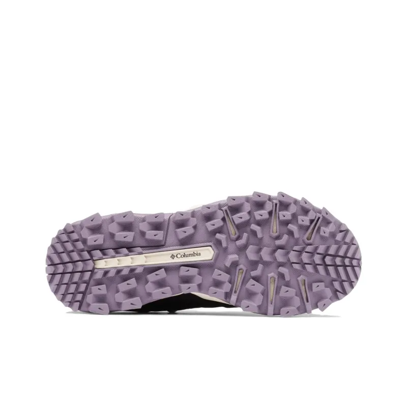Columbia Anti Slip Wear Resistant Breathable Support Low Top Trekking Shoes Women's Black Purple-4