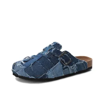 Emotional World Wrap toe Slippers Unisex Blue