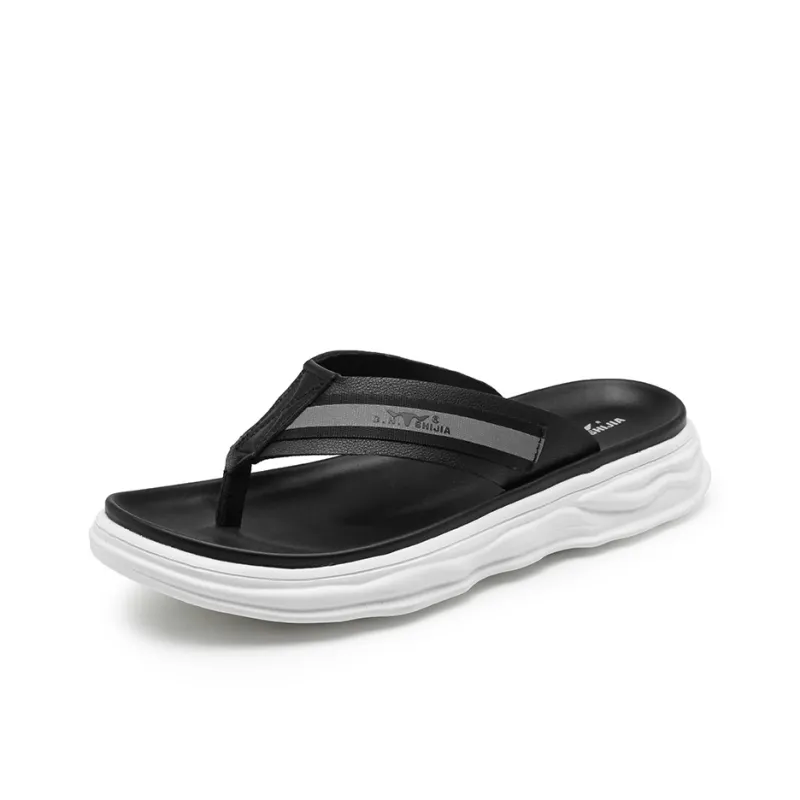 G.N.SHIJIA Stitching Odor Resistant Slip Resistant Flip Flops Men's-0