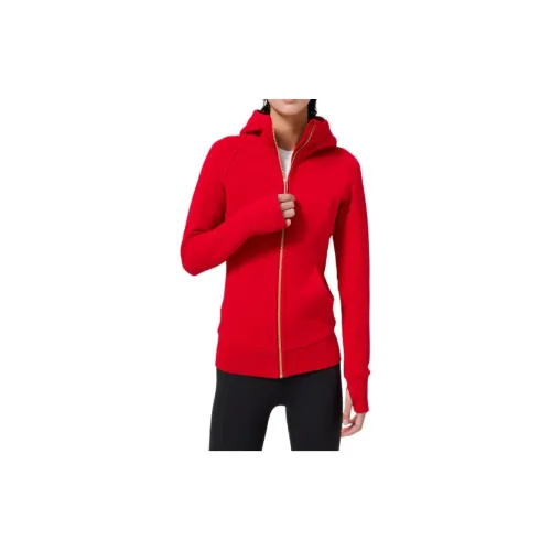 Lululemon Jackets Women's Deep Red/Gold