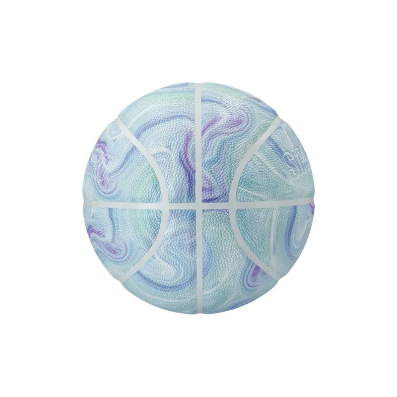 SIPAKESPORT PU Basketball Green Tie Dye Size 7 Training Unisex-4
