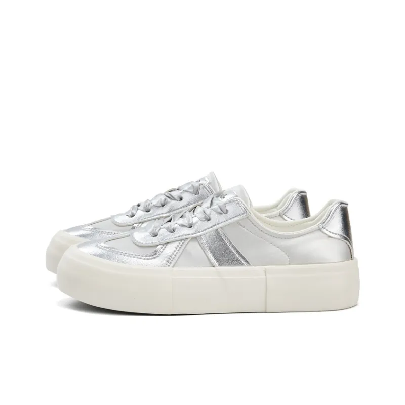 La Chapelle Anti-Slip Wear-Resistant Lightweight Breathable Low-Top Skateboard Shoes Women's-6