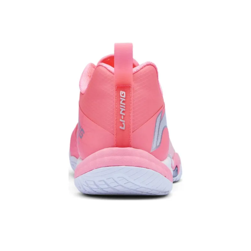 LiNing Harrier Hawk Slip-Resistant Breathable Rebound Low-Top Badminton Shoes Unisex Pink-3