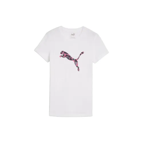 PUMA Playera Para Mujer Essentials Metallic