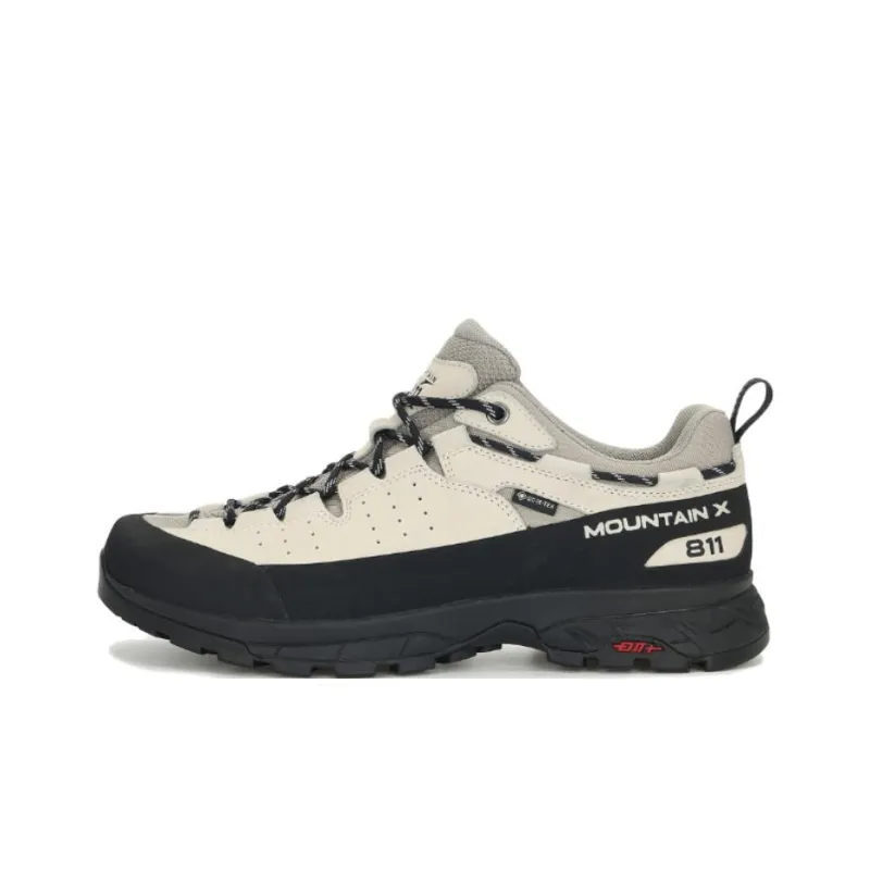 KOLON SPORT Slip Resistant Waterproof Low Top Hiking Shoes Unisex Light Umber-0