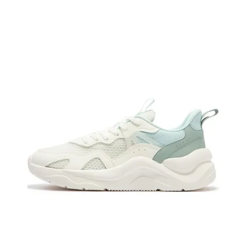 361° Running Shoes Women's Low-Top Feather White/Thin Silk Blue