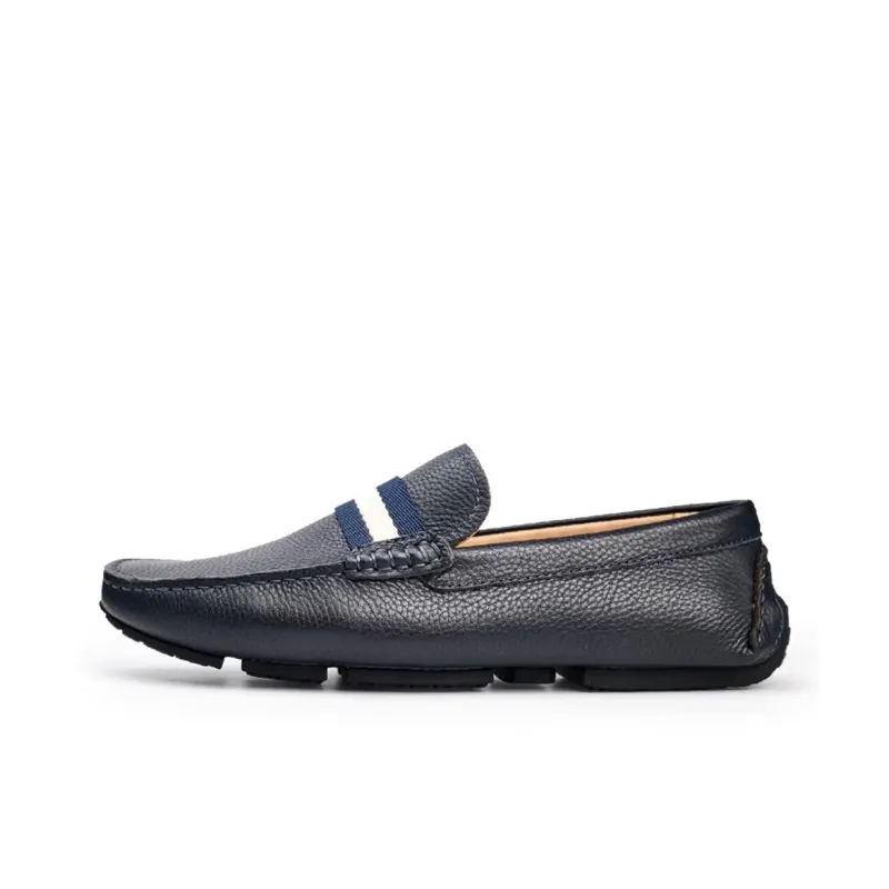 Voguhomme Men's Casual Shoes Men Low Top Black-2