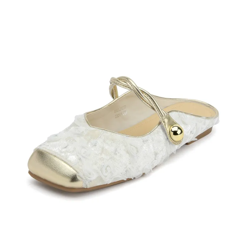 GEMEIQ Quiet Odor Resistant Slip Resistant Wrap toe Slippers Women's-0