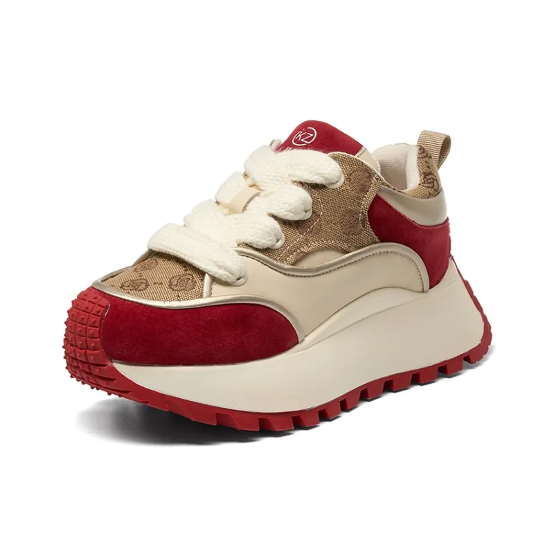 KEJIANNI Anti Slip Wear Resistant Low Top Casual Shoes Women's-18