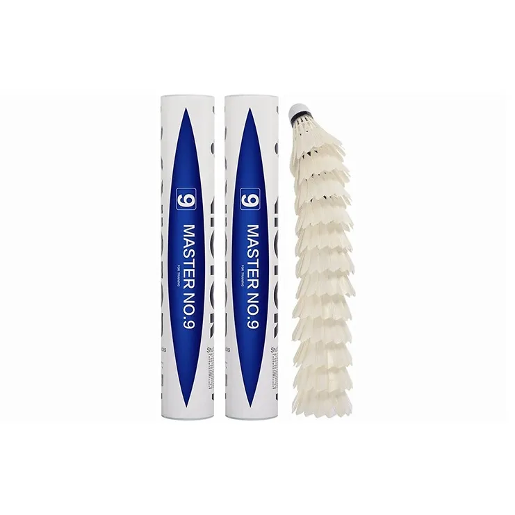 VICTOR Goose Feather Shuttlecock 12 Pack Goose Feather Humped Goose Feather Shuttlecocks-8