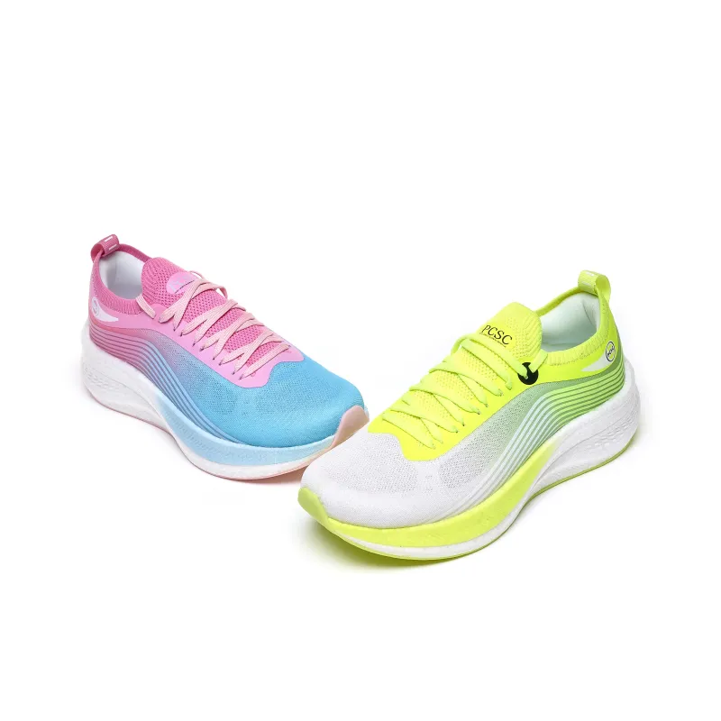 PCSC Running Shoes Men Low Top Pink, Blue-2