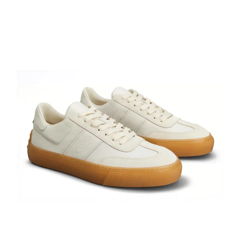 TOD'S Round Toe Lace Up Sneakers-2