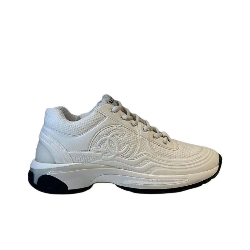 CHANEL 24S Low Top Casual Shoes Women's White-1