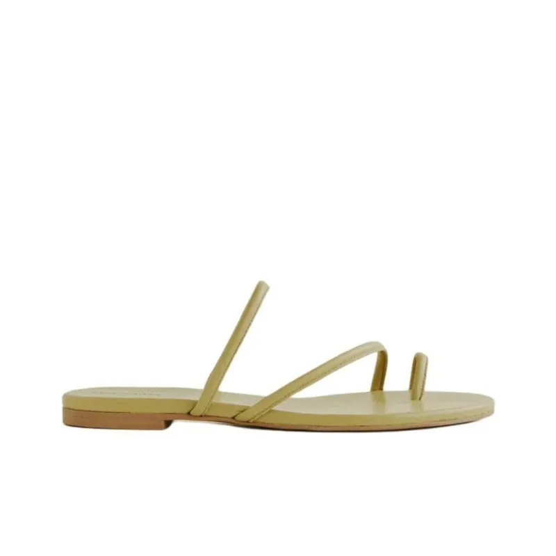 REFORMATION Abrasion-Resistant Slide Slippers Women's Green-1