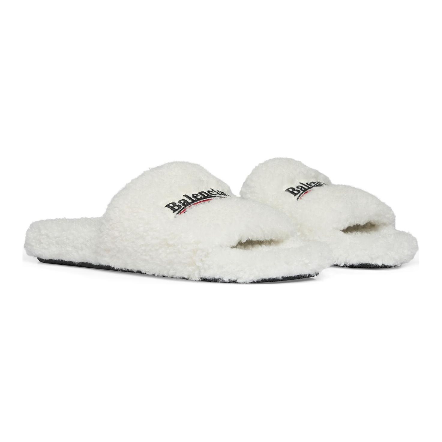最高の品質 / Slippers Balenciaga Home POIZON - White Slippers 靴