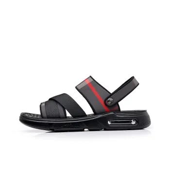 LIANGGUAN Beach Sandals Men Black