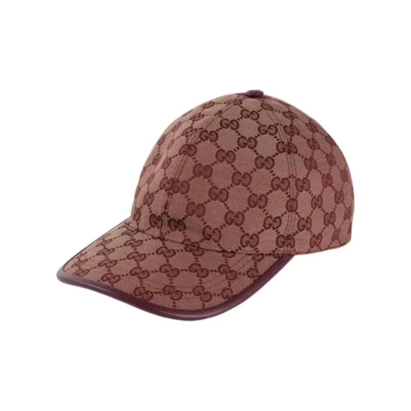 GUCCI Baseball Caps Unisex Brown-0