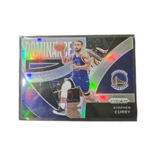 PANINI Golden State Warriors Stephen Curry Elementary School Student Silver Fold Horizontal Rare Card Sports Cards 1 Pc