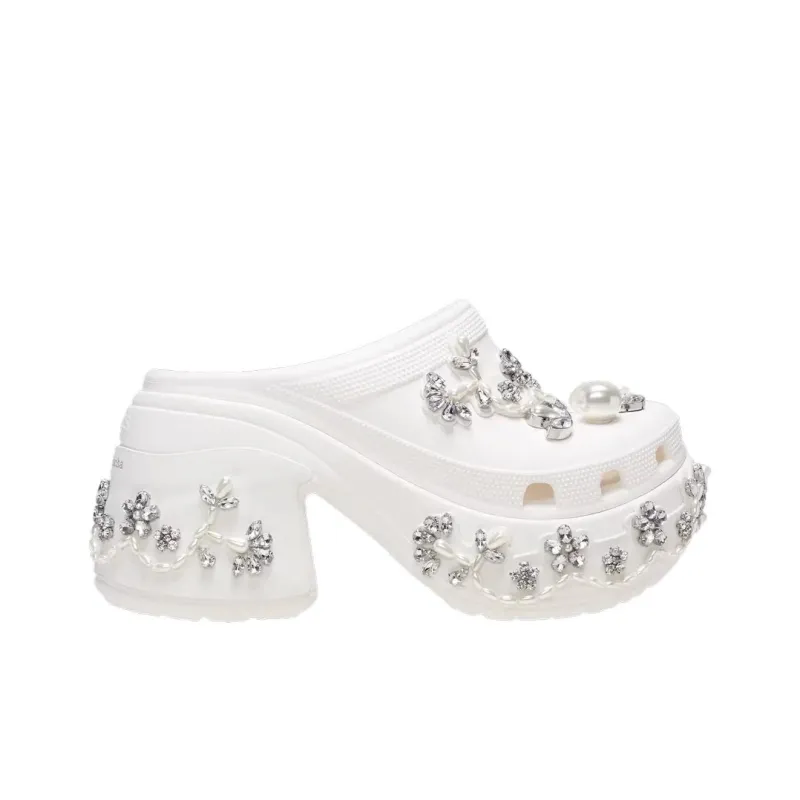Crocs Siren Clog Simone Rocha Chalk-2