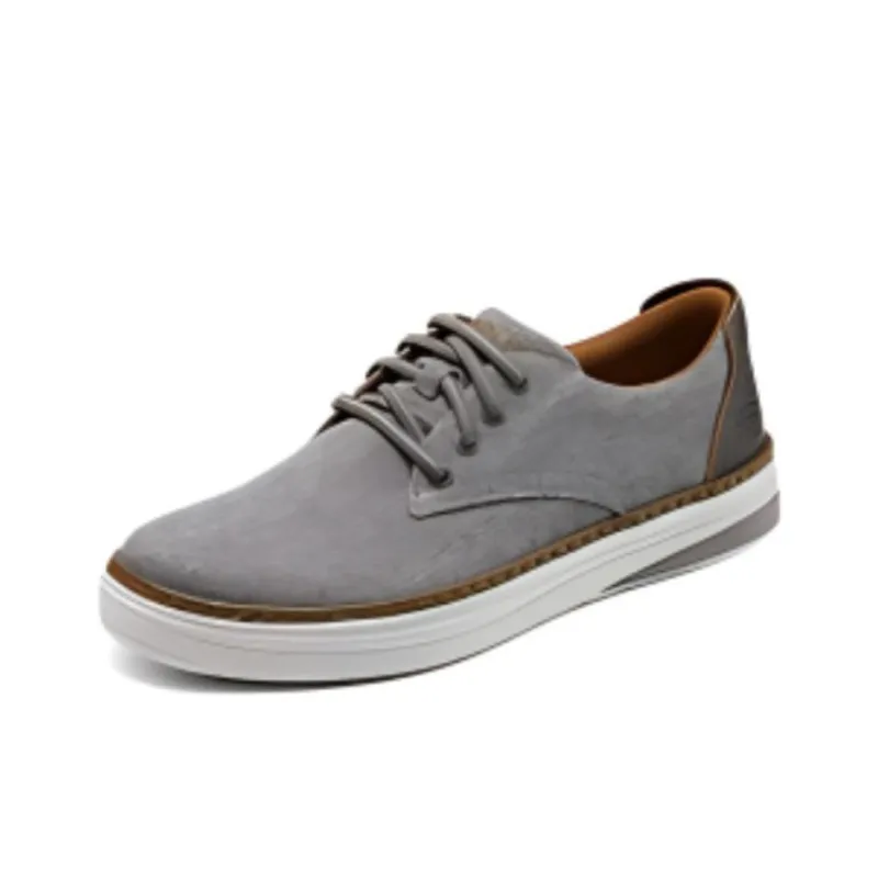 Skechers Slip Resistant, Abrasion Resistant, Breathable, Lightweight Low Top Casual Shoes Men's Taupe-2