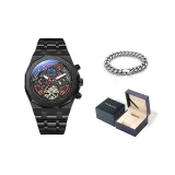 Black Case Black Dial Sports Red