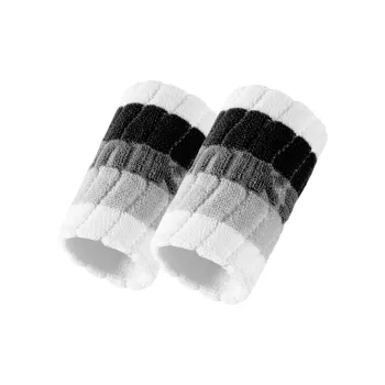 NAILEKESI Running Tennis Badminton Basketball Wristbands Protective 2 Pack Gradient Collection Unisex