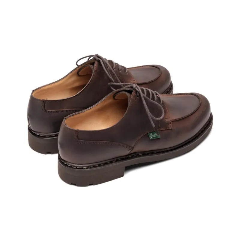 Paraboot Chambord Casual Shoes Men's Dark Coffee-3